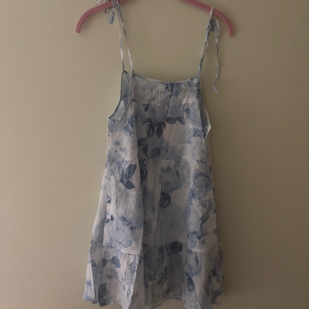 Sale! Victoria’s Secret Blue & White Beach Dress w/ Adjustable Straps